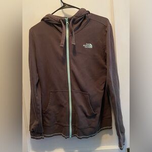 North Face Gray Sweatshirt in Medium